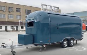 Carrello <span class=keywords><strong>Mobile</strong></span> in Alluminio Specializzato per <span class=keywords><strong>Caffè</strong></span>, Macchina Espresso La Marzocco, Macinacaffè Professionale, Pronto per Latte Art, Rimorchiabile per Alimenti - Product Image 2