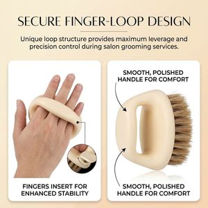 <span class=keywords><strong>Cepillo</strong></span> profesional para barba con asa <span class=keywords><strong>de</strong></span> sujeción, cerdas naturales <span class=keywords><strong>de</strong></span> jabalí, <span class=keywords><strong>cepillo</strong></span> <span class=keywords><strong>de</strong></span> limpieza para barbería, <span class=keywords><strong>cepillo</strong></span> para el cuello, herramienta para el cuidado del vello facial - Product Image 4