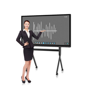 All-in-One Android 14 tương tác phẳng kỹ thuật số bảng trắng Thông Minh Màn hình cảm ứng cho hội nghị loại điện tử - Product Image 6