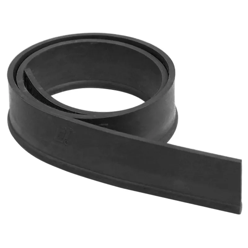 Glass cleaning hard rubber strip wiper black color refill windw squeegee replacement blade