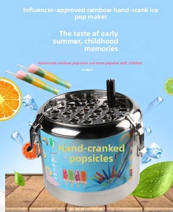 Máquina <span class=keywords><strong>de</strong></span> Helados <span class=keywords><strong>de</strong></span> Acero Inoxidable con Manivela, Sin <span class=keywords><strong>Electricidad</strong></span>, Solo con Hielo y Congelador, Rápida, Conveniente y Perfecta para Acampar - Product Image 5