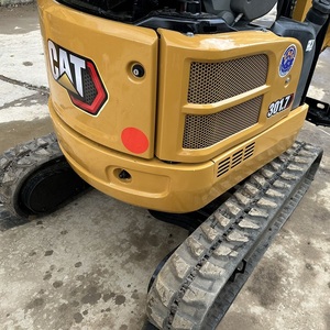 รถขุดขนาดเล็ก CAT 301.7 มือสอง เครื่องยนต์เดิม สายพานยาง สภาพดี พร้อมส่งออก - Product Image 5