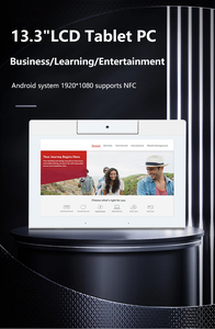 Bán buôn 13.3 inch rk3566 <span class=keywords><strong>Android</strong></span> Máy Tính Bảng Máy tính để bàn LCD Bảng điều chỉnh L hình dạng cảm ứng điện dung màn hình máy tính bảng với NFC cho doanh nghiệp - Product Image 2