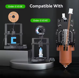Kit de buse de chauffage intégrée en céramique officiel Creality avec loquet |   Compatible avec <span class=keywords><strong>Ender</strong></span>-3 V3 SE/KE - Product Image 6