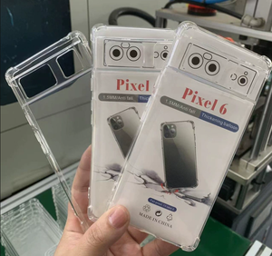 TPU transparente de 1,5mm con Airbag de cuatro esquinas, funda de teléfono con absorción de impacto anticaída para <span class=keywords><strong>Google</strong></span> Pixel Tecno Itel Infinix - Product Image 6