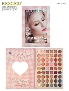 <span class=keywords><strong>Palette</strong></span> de fards à paupières IGOODCO en gros, style européen et américain, finis mat et nacré, <span class=keywords><strong>palette</strong></span> de maquillage intégrée, marque propre - Product Image 5