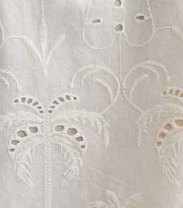 Blusa de Mujer con Mangas Abullonadas, Estilo Retro Francés, Bordado Calado, Diseño Personalizado de Fábrica, Moda Casual de Verano - Product Image 5