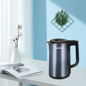 Useful electrical household Double Wall 304 Stainless Steel BPA Free Hot Water Boiler Upgraded One Clean Bottom