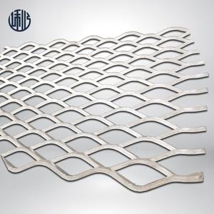 Malla Metálica Expandida de Acero Galvanizado por Inmersión en Caliente ASTM, Lámina de Placa de Diamante para Pisos, Pasarelas, Construcción, Paneles de Cerca - Product Image 1