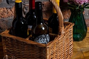 Jy <span class=keywords><strong>2</strong></span> 4 6 Fles Rieten Rotan Wijndragerhouder Mand - Product Image 3