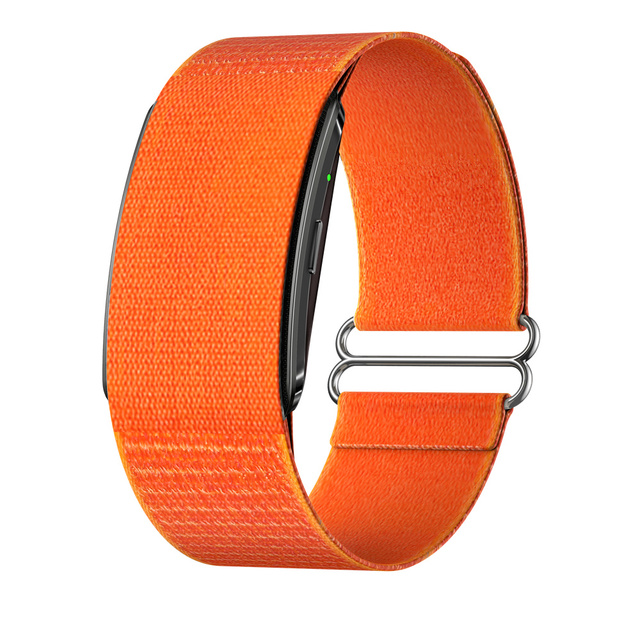 New Wearable Activity Fitness Tracker No Screen Smart Bracelet, All-Day Continuous Heart Rate Stress HRV Monitor Smart Band