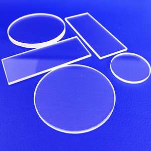 Plaques de quartz 100x100mm, épaisseur 1,1mm, verre de laboratoire semi-conducteur personnalisé avec services de soudage et de découpe - Product Image 5