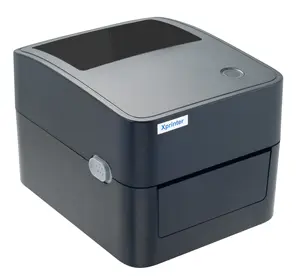 Xprinter-impresora de etiquetas de escritorio de alta velocidad, máquina de impresión térmica de etiquetas 4X6, color negro, con USB, XP-D4601B