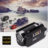 Kamera Video HD 2.4 Inci HD 1080P Kamera Video Digital LCD 24MP 16x Zoom DV AV MicroSD 90 Sudut Lebar Kamera DVD