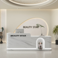 Mostrador de Recepción para Salón de Belleza, Tienda de Ropa, Consultorio Dental, Bar, Escuela de Arte, Clases de Baile, Empresa