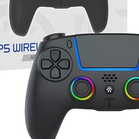 Manette de jeu sans fil pour PS5 avec gâchettes à effet Hall, en ABS, compatible avec PS5 Slim/Pro et PC