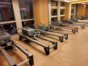 Appareil de Pilates Reformer SZ Body, Pilates Reformer coréen, <span class=keywords><strong>machine</strong></span> de Pilates Reformer pliable, portable, prix bas, Pilates Reformer en aluminium - Product Image 2