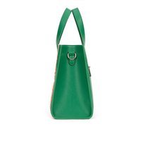 Nouveau fabricant de sacs de créateur de luxe de marque bohème raphia avec logo brodé et sac à main à bordure en cuir