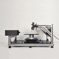 Large-Platform Automatic Contact Angle Measuring Instrument: Analysis of Hydrophobic and Oleophobic Properties of Glass Surfaces