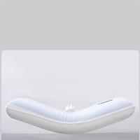 Oreiller cervical en mousse à mémoire de forme, soutien sain de la tête pour soulager la douleur - Forme carrée, imperméable, écologique, personnalisable pour le camping