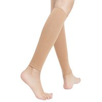 Chaussettes de compression médicale graduée 15-20 mmHg à bout ouvert, hauteur genou, pour le soulagement de l'œdème et le soutien des jambes - Fournisseur en gros