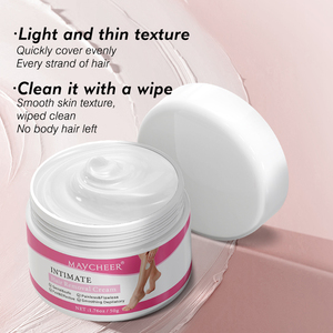 Crema depilatoria indolora permanente de cuerpo entero para hombres y mujeres de etiqueta privada, Crema depilatoria con ingrediente químico - Product Image 5