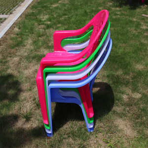 <b>Foldable</b> <b>Plastic</b> Garden Chair With Armrests 88x50x56 Cm Modern Design Outdoor Use - Product Image 4