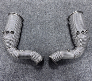 <span class=keywords><strong>Prix</strong></span> usine Downpipe catalytique haute performance pour <span class=keywords><strong>Audi</strong></span> SQ7 <span class=keywords><strong>SQ8</strong></span> RSQ8 avec bouclier thermique d'échappement - Product Image 6
