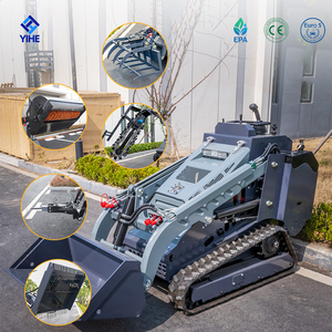 Mendukung Berbagai Lampiran Alat Berat Mini Skidsteer China, Mesin Pemindah Tanah Kubota Mini <span class=keywords><strong>Skid</strong></span> <span class=keywords><strong>Steer</strong></span> <span class=keywords><strong>Loader</strong></span> Dijual - Product Image 1