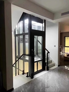 Elevadores <span class=keywords><strong>para</strong></span> Viviendas Pequeñas a Precios Económicos, Elevador Vertical Residencial con Accionamiento por Aire Acondicionado - Product Image 2