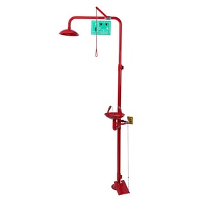 <span class=keywords><strong>Lavaojos</strong></span> de Emergencia de Acero Inoxidable 304, de Pie, Soldado, de Fácil Mantenimiento, Contemporáneo, para Escuelas y Laboratorios - Product Image 4