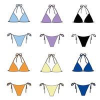 Desain Bikini Cantik Sendiri untuk Wanita, Grosir Pakaian Renang, Peragaan Busana, Bikini Seksi