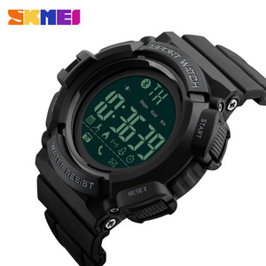 Montre numérique unisexe <span class=keywords><strong>SKMEI</strong></span> 1245 de marque chinoise, bracelet en silicone original, étanche, multifonction, montre intelligente de sport - Product Image 3