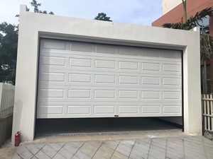 <span class=keywords><strong>Porte</strong></span> <span class=keywords><strong>de</strong></span> <span class=keywords><strong>garage</strong></span> sectionnelle électrique moderne en acier avec télécommande, isolée thermiquement, <span class=keywords><strong>universelle</strong></span>, pour villas - Product Image 3