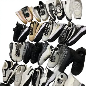 Zapatillas de Moda para Mujer CC, Transpirables, de Cuero Vacuno, Cómodas, con Punta Cerrada, con Cordones, para Caminar, Tenis y Uso Diario - Product Image 1