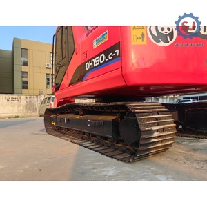Used Doosan DX150-7 Crawler Excavator 15 Ton Second Hand Construction Digger Original <b>Paint</b> Low Hour Machine for Sale - Product Image 5