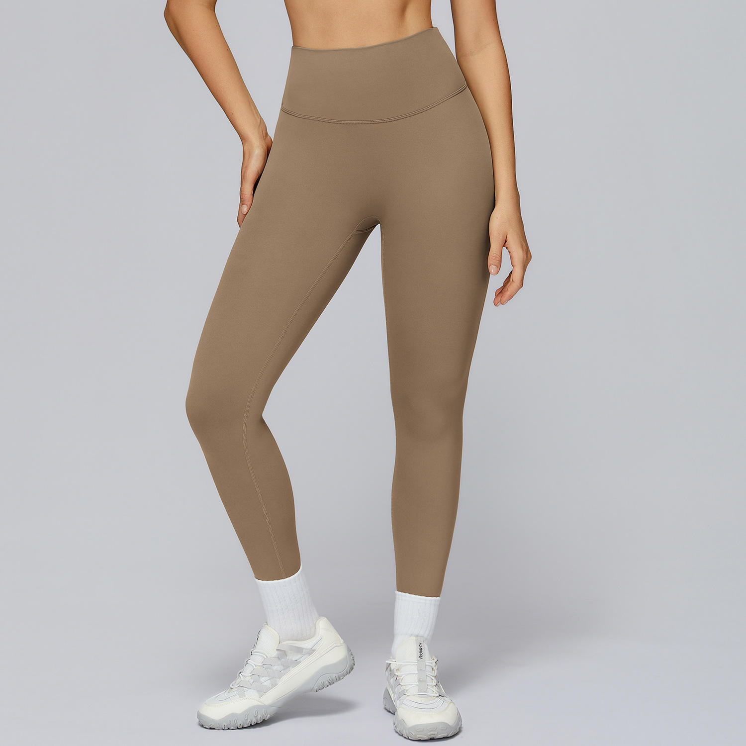Beige leggings