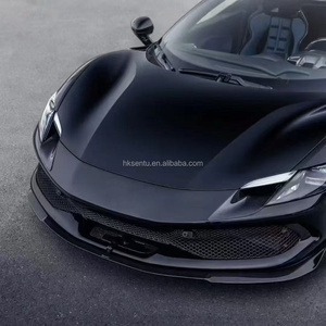ชุดแต่งตัวถังคาร์บอนไฟเบอร์แห้งคุณภาพสูงสำหรับ 296 GTB GTS รุ่นใหม่ พร้อมลิ้นกันชนหน้า สปอยเลอร์ และสเกิร์ตข้าง - Product Image 6