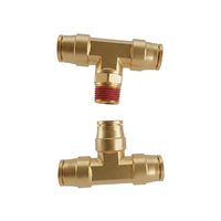 Conector de Codo Macho DOT PLC de Latón para Tubo de 1/2" X M16-1.5 |   Pieza de Repuesto de Alta Resistencia