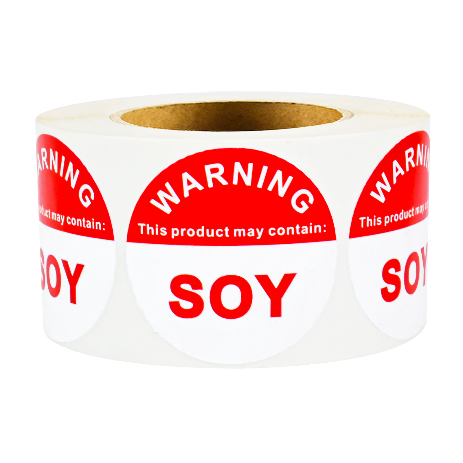 Advertencia de alergia a la soja