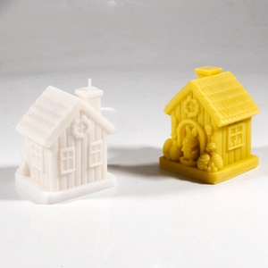 Molde de Silicona TangChu con Diseño de Conejo y Cabaña de Madera para Hacer Jaboneras, Bandejas para Joyas, Velas y Organizadores para el Hogar - Product Image 4