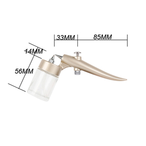ปืนแอร์บรัชสองหัว <span class=keywords><strong>MK200</strong></span>แบบพกพา,ปากกาพ่นสีแปรง20CC ถ้วยแก้วไม่จำเป็นต้องทำความสะอาด - Product Image 3