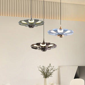 Luminaire suspendu flocon de neige minimaliste moderne, design créatif unique pour salon ou bar, pour mur de fond - Product Image 5