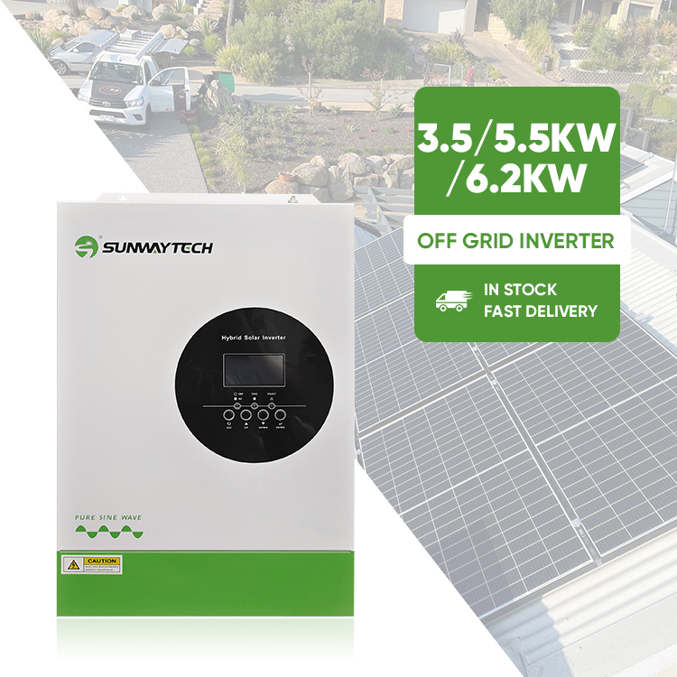 Sunway Factory 3kw 5kw Off Grid Solar Inverter Air Conditioner Pure Sine Wave Output 3000w Pure Sine Wave Power Inverter