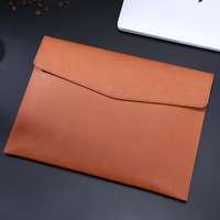 Portefeuille de conférence en cuir PU personnalisé format A4 portefeuille de bureau sac de fichiers organisateur de documents
