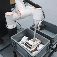 Bras de robot collaboratif articulé pour applications de soudage de précision, piloté par un servomoteur PLC