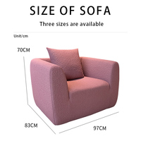 Shunlinghang haute qualité éléphant Design luxe moderne salon bureau Unique zone de réception meubles canapé chaise longue