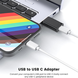 Adaptador OTG USB a Tipo C Estable, Conector OTG USB A Macho a Tipo C Hembra para Teléfono, Laptop, Cargador de Auto, Transmisión Rápida de Datos - Product Image 5
