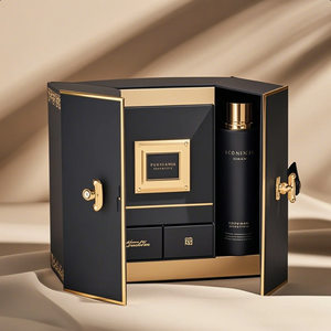 Tùy Chỉnh Sang Trọng Từ Đóng Cứng Nhắc Tông 2 Mảnh Side Mở Đôi Cửa Thiết Kế Quà Tặng Ưa Thích Bao Bì Hộp Với Logo - Product Image 2