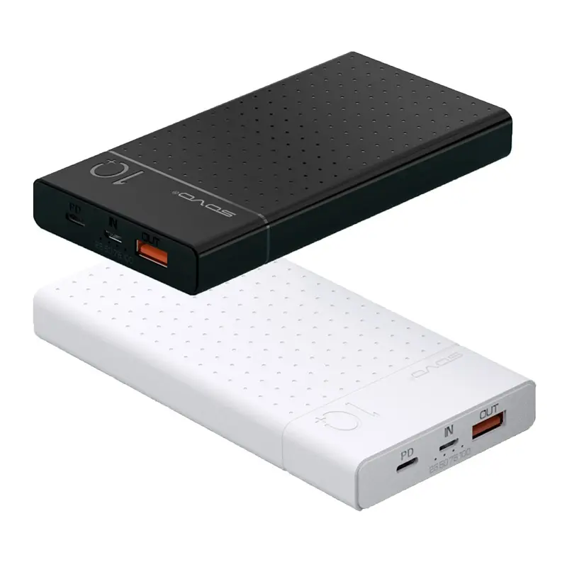 ร้อนขาย USB ประเภท C เอาท์พุทคู่ธนาคารไฟฟ้าแบบพกพา10000มิลลิแอมป์ชั่วโมง Powerbank แหล่งจ่ายไฟแบตเตอรี่ภายนอกสำหรับกลางแจ้งเดินทาง